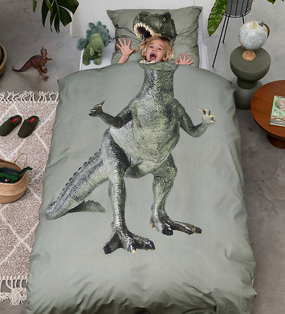 Snurk Sängkläder - Vuxen - Dino