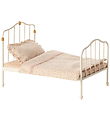 Maileg Miniature Vintage Bed - Mouse - Off White
