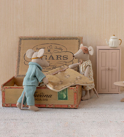 Maileg Mouse - Mom and Dad - I Cigar box