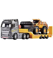 Majorette Arbetsmaskiner - Volvo Lastbil m. Hjullastare