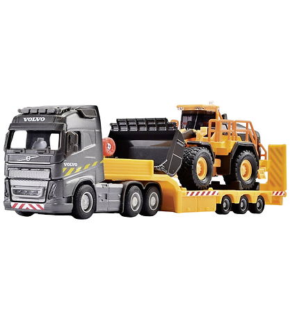 Majorette Work Machine - Volvo Truck w. Wheel loader