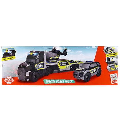 Dickie Toys Work Machine - Special Force Truck - Sound/Light