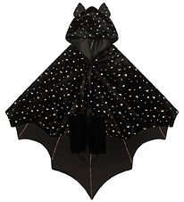 Mimi & Lula Cape w. Hood - Black Bat Halloween Mimi & Lula Cape w. Hood - Black Bat Halloween