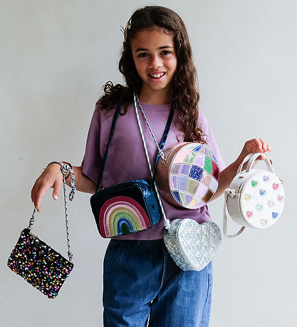 Mimi & Lula Shoulder Bag - Jazzy Hearts Dancing Queen