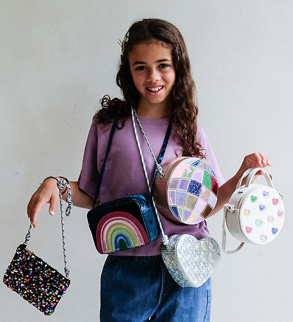 Mimi & Lula Shoulder Bag - MEGA Sparkle Heart Enchanted