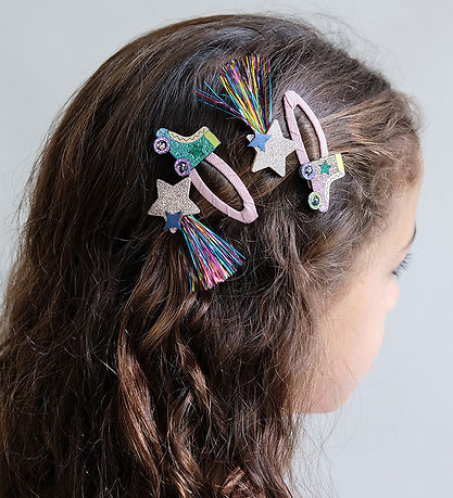 Mimi & Lula Hair Clips - 4-Pack - Rollerskate Dancing Queen