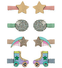 Mimi & Lula Hair clip - 8-Pack - Mini Disco Diva Dancing Queen