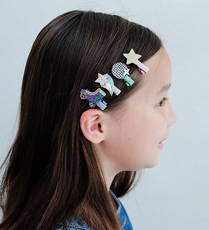 Mimi & Lula Hair clip - 8-Pack - Mini Disco Diva Dancing Queen