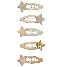 Mimi & Lula Hair Clips - 5-Pack - Mini Stellina Shimmer Enchante