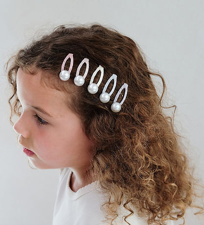 Mimi & Lula Hair Clips - 5-Pack - Mini Pearly Enchanted