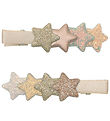 Mimi & Lula Hair clips - 2-Pack. Layered Star Shimmer Enchanted