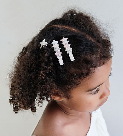 Mimi & Lula Hair clips - 2-Pack. Layered Star Shimmer Enchanted
