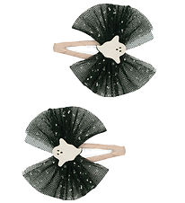 Mimi & Lula Hair Clips - 2-Pack - Ghost Tulle Halloween