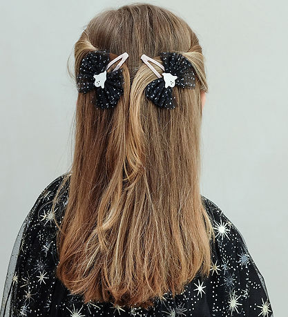 Mimi & Lula Hair Clips - 2-Pack - Ghost Tulle Halloween