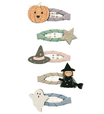 Mimi & Lula Hair Clips - 5-Pack - Mini Halloween