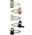 Mimi & Lula Hair Clips - 5-Pack - Mini Monster