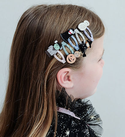 Mimi & Lula Hair Clips - 5-Pack - Mini Monster