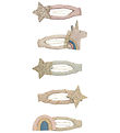 Mimi & Lula Hair Clips - 5-Pack - Mini Unicorn Celeste