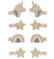 Mimi & Lula Hair clips - 8-Pack - Mini Unicorn Celeste