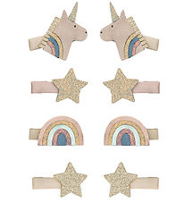 Mimi & Lula Hair clips - 8-Pack - Mini Unicorn Celeste