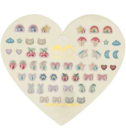 Mimi & Lula Earrings - Stick-on - 50 pcs - Mixed