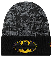 New Era Beanie - Knitted - Batman - Black