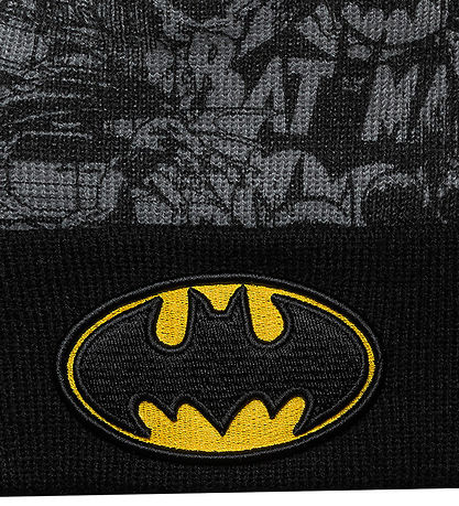 Bonnet New Era - Tricoté - Batman - Noir Bonnet New Era - Tricoté - Batman - Noir