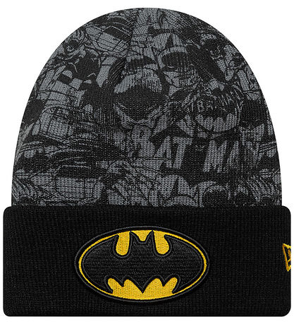 Bonnet New Era - Tricoté - Batman - Noir Bonnet New Era - Tricoté - Batman - Noir