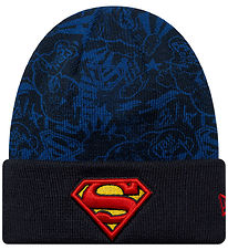 New Era Beanie - Knitted - Superman - Blue