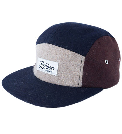 Lil'Boo Copenhagen Cap - Wool - Brown/Navy