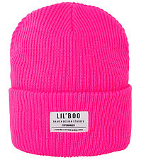 Bonnet Lil'Boo Copenhagen - Tricoté - Neon Pink