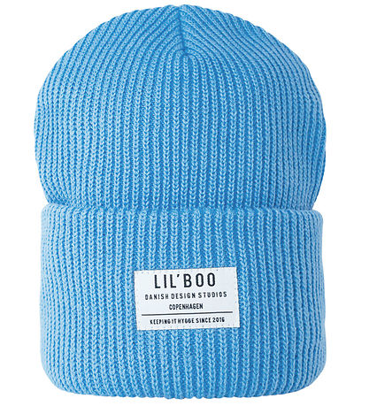 LilBoo Copenhagen Beanie - Knitted - Cozy Beanie - Blue