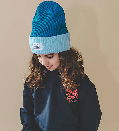 Lil'Boo Copenhagen Beanie - Knitted - Cosy Beanie - Blue