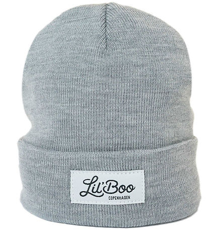 Lil'Boo Copenhagen Beanie - Knitted - Wool - Light Grey