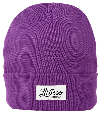 Lil'Boo Copenhagen Mütze - Strick - Classic+ Beanie - Purple