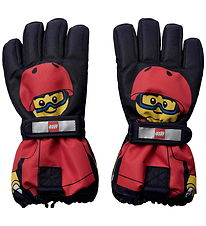 LEGO® Wear Mittens - LWAgan - Black/Red