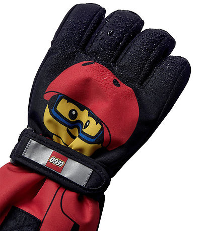LEGO® Wear Mittens - LWAgan - Black/Red