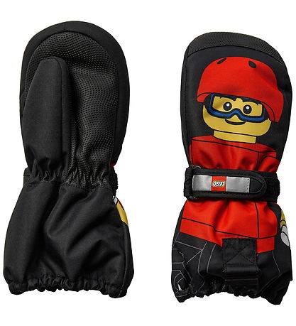 LEGO® Wear Mittens - LWAgan - Black/Red