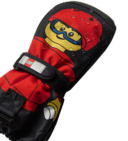 LEGO® Wear Mittens - LWAgan - Black/Red