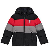 LEGO® Wear Úlpa - LWJipe - Rautt/Grátt