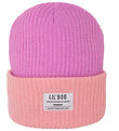 Lil'Boo Copenhagen Muts - Gebreid - Gezellig Muts - Roze/Purple