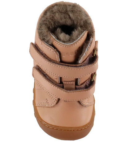 Bottes d'Hiver Bisgaard - Pieds nus - Hale avec agneau - Powder  Bottes d'Hiver Bisgaard - Pieds nus - Hale avec agneau - Powder