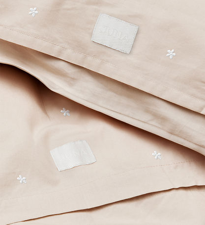 Juna Bedding - Daisy - Junior - Sand/White