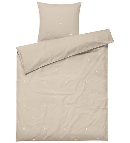 Juna Bedding - Daisy - Junior - Sand/White