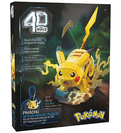 4D Puzzles Jigsaw Puzzle - Pokémon 30 cm - Pikachu