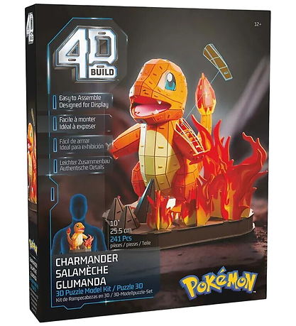 4D Puzzles Jigsaw Puzzle - Pokémon 30 cm - Charmander