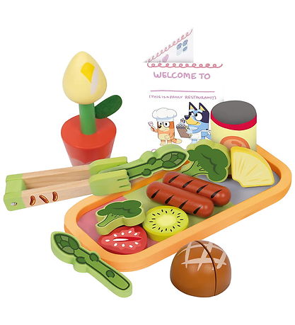 Bluey Play Food - Wood - Yours With Bluey