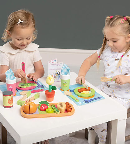 Bluey Play Food - Wood - Yours With Bluey