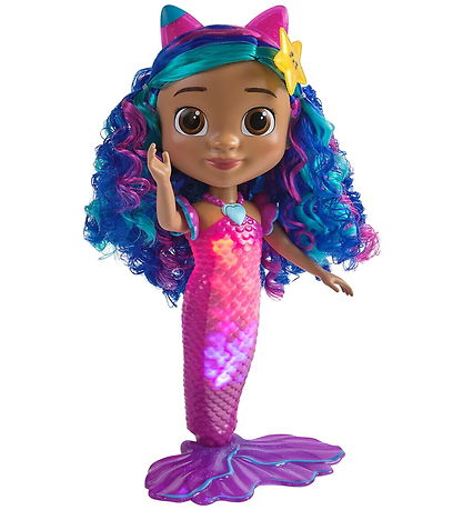 Gabby's Dollhouse Doll - Sing & Shine Mermaid Gabby Doll - 36 c