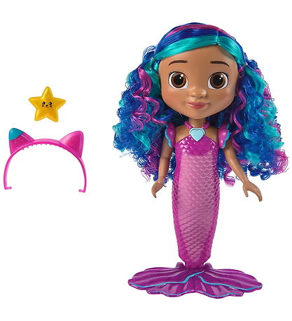 Gabby's Dollhouse Doll - Sing & Shine Mermaid Gabby Doll - 36 c